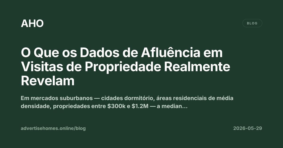 Um agente a rever uma folha de registo numa visita de propriedade, com uma casa suburbana visível ao fundo